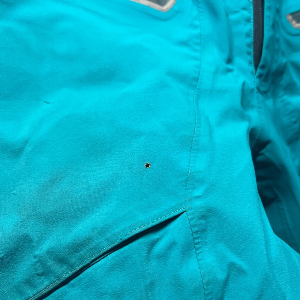 Oakley Pro Rider GoreTex Pro Ski Pants Mens L Teal RECCO Snowboard Shell Winter - Picture 6 of 16